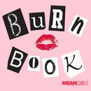 Girl's Mean Girls Burn Book T-Shirt