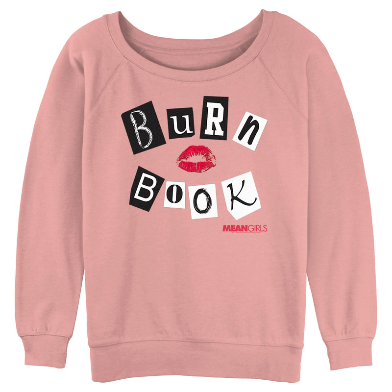 Junior's Mean Girls Burn Book Sweatshirt