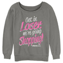 Junior's Mean Girls Distressed Get In Loser Sweatshirt