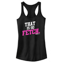 Junior's Mean Girls That Is So Fetch Quote Racerback Tank Top