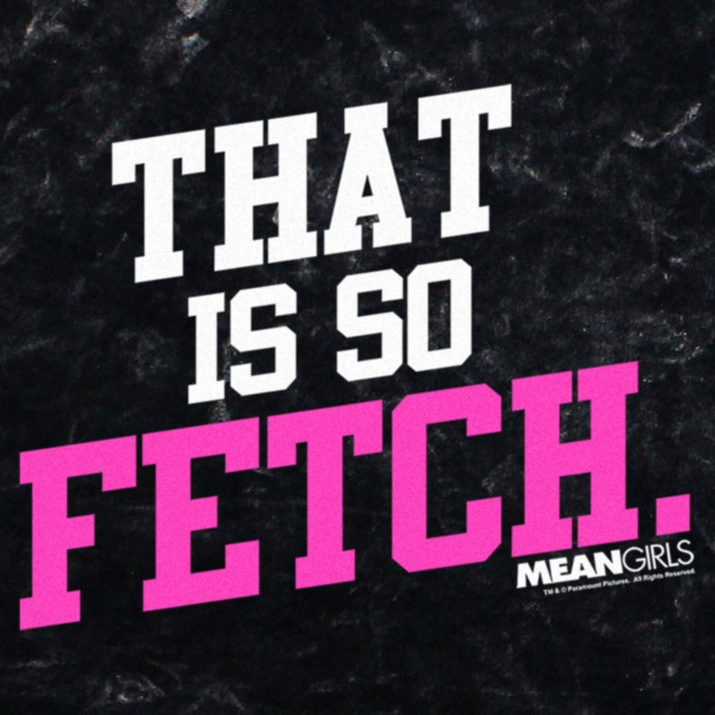 Junior's Mean Girls That Is So Fetch Quote T-Shirt