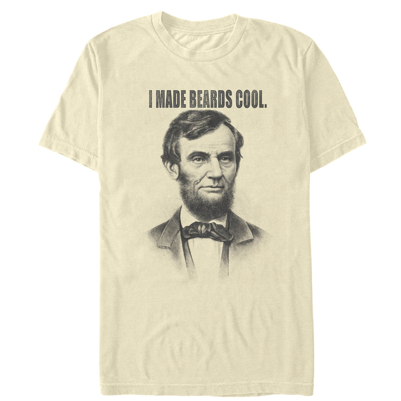 Men's Lost Gods Abe Lincoln Beard T-Shirt