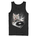 Men's Lost Gods DJ Space Kitten Tank Top