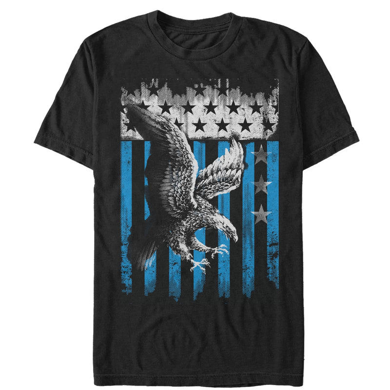 Men's Lost Gods Majestic Eagle American Flag T-Shirt