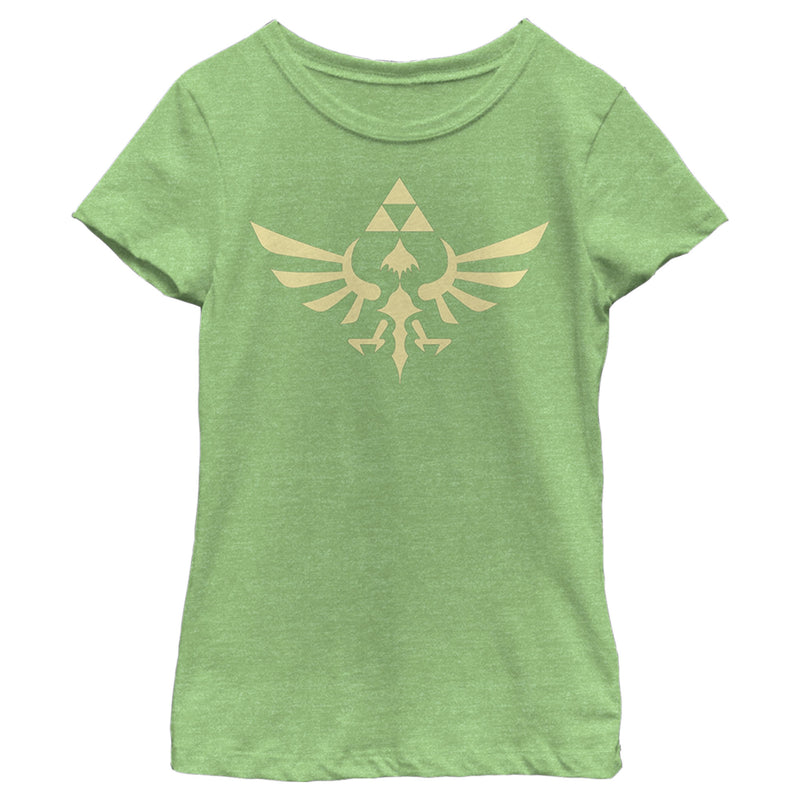 Girl's Nintendo Legend of Zelda Triforce T-Shirt