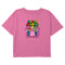Girl's Nintendo Super Mario Bros Characters Logo T-Shirt