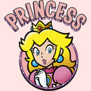 Toddler's Nintendo Princess Peach Portrait T-Shirt