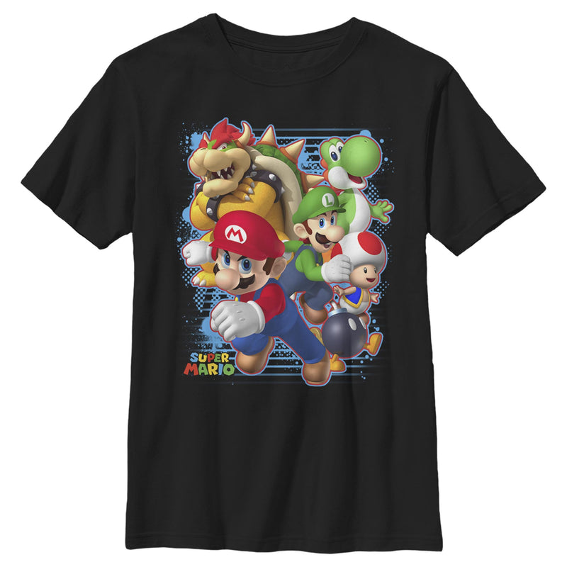 Boy's Nintendo Mario Tough Guys T-Shirt