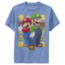 Boy's Nintendo Mario and Luigi Performance Tee