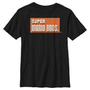 Boy's Nintendo Super Mario Bros. Start Logo T-Shirt