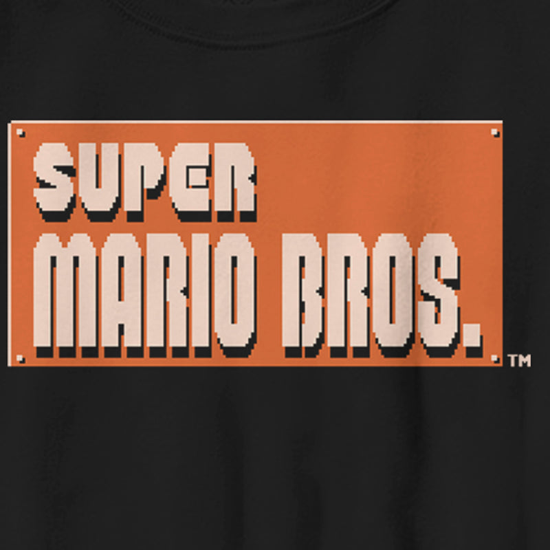 Boy's Nintendo Super Mario Bros. Start Logo T-Shirt