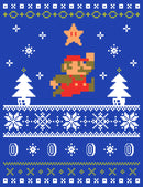 Men's Nintendo Mario Ugly Christmas Sweater Sweatshirt