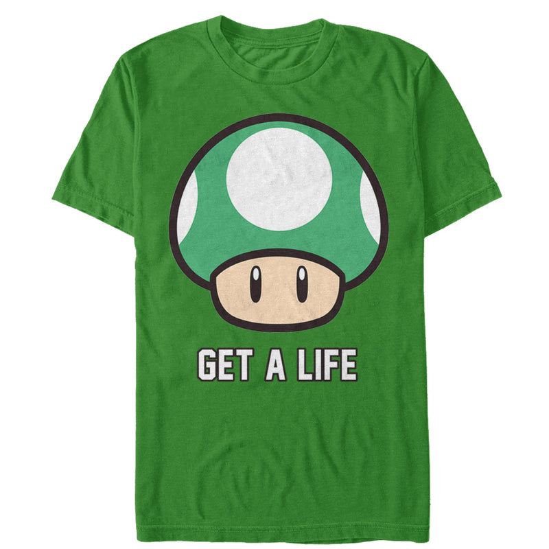 Men's Nintendo Mario Get a Life T-Shirt