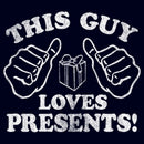 Men's Lost Gods Distressed This Guy Loves Presents T-Shirt