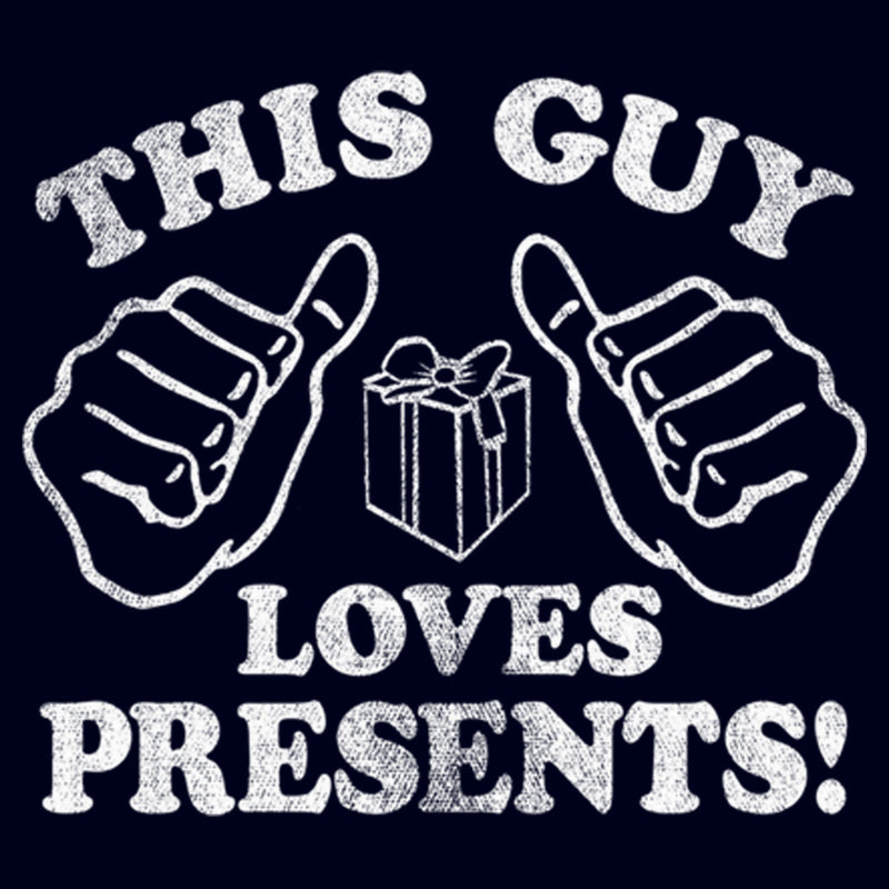 Men's Lost Gods Distressed This Guy Loves Presents T-Shirt