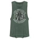 Junior's Star Wars Darth Vader St. Patrick's Day Your Lack of Green Disturbing Festival Muscle Tee