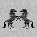 Junior's Lost Gods Tribal Horse Silhouettes T-Shirt