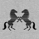 Junior's Lost Gods Tribal Horse Silhouettes T-Shirt