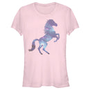 Junior's Lost Gods Galaxy Horse Silhouette T-Shirt