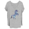 Junior's Lost Gods Galaxy Horse Silhouette T-Shirt