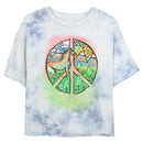 Junior's Lost Gods Peace and Horses Logo T-Shirt