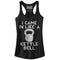 Junior's CHIN UP I Came in Like a Kettle Bell Racerback Tank Top