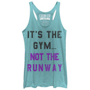 Women's CHIN UP Not the Runway Racerback Tank Top