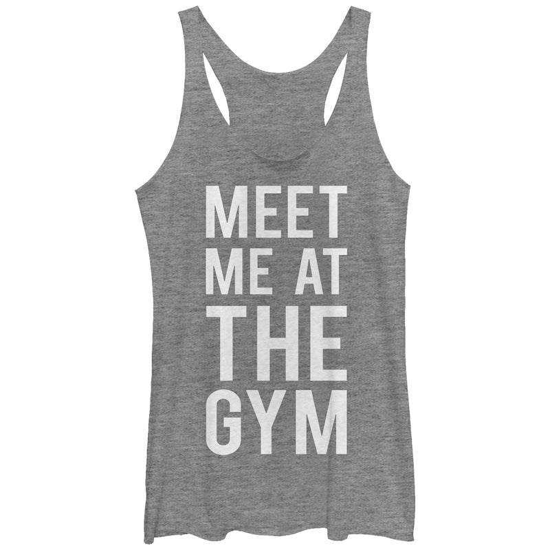 Women's CHIN UP Meet Me at the Gym Racerback Tank Top