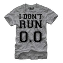 Women's CHIN UP I Don't Run 0.0 Boyfriend Tee