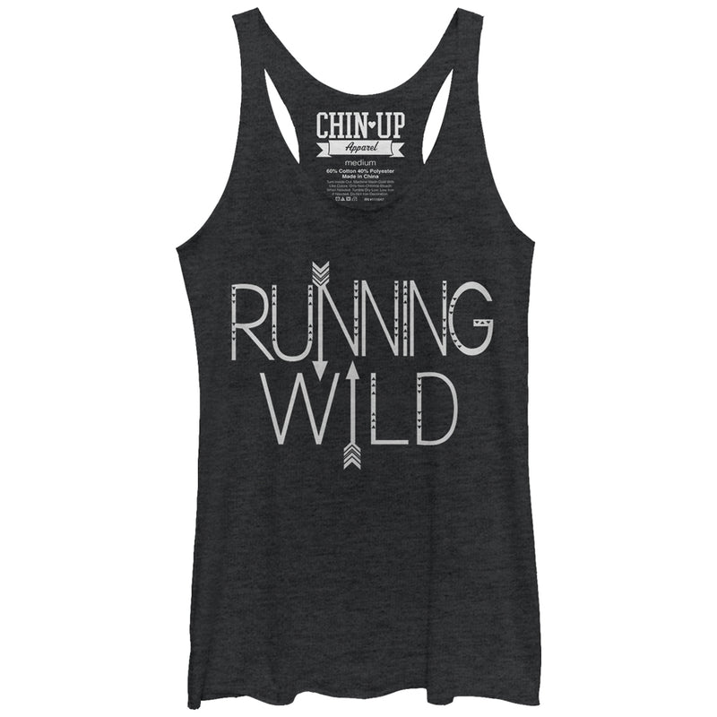 Women's CHIN UP Running Wild Racerback Tank Top