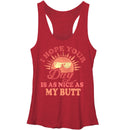 Women's CHIN UP I Hope Your Day is as Nice Racerback Tank Top