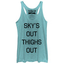 Women's CHIN UP Sky's Out Thighs Out Racerback Tank Top