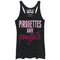 Women's CHIN UP Pirouettes and Ponytails Racerback Tank Top
