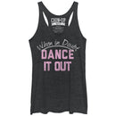 Women's CHIN UP When in Doubt Dance it Out Racerback Tank Top