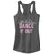 Junior's CHIN UP When in Doubt Dance it Out Racerback Tank Top