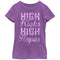 Girl's CHIN UP High Kicks High Hopes T-Shirt