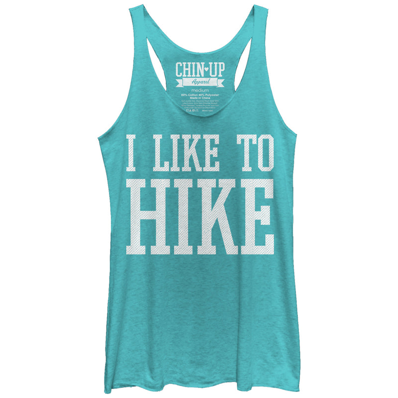 Women's CHIN UP Like to Hike Racerback Tank Top