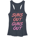 Women's CHIN UP Sun's Out Guns Out Racerback Tank Top