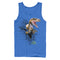 Men's Jurassic Park Velociraptor Tear Tank Top