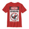 Boy's Jurassic World Warning Electrified Fence T-Shirt
