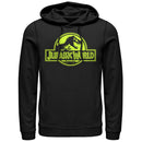 Men's Jurassic World Retro T. Rex Logo Pull Over Hoodie