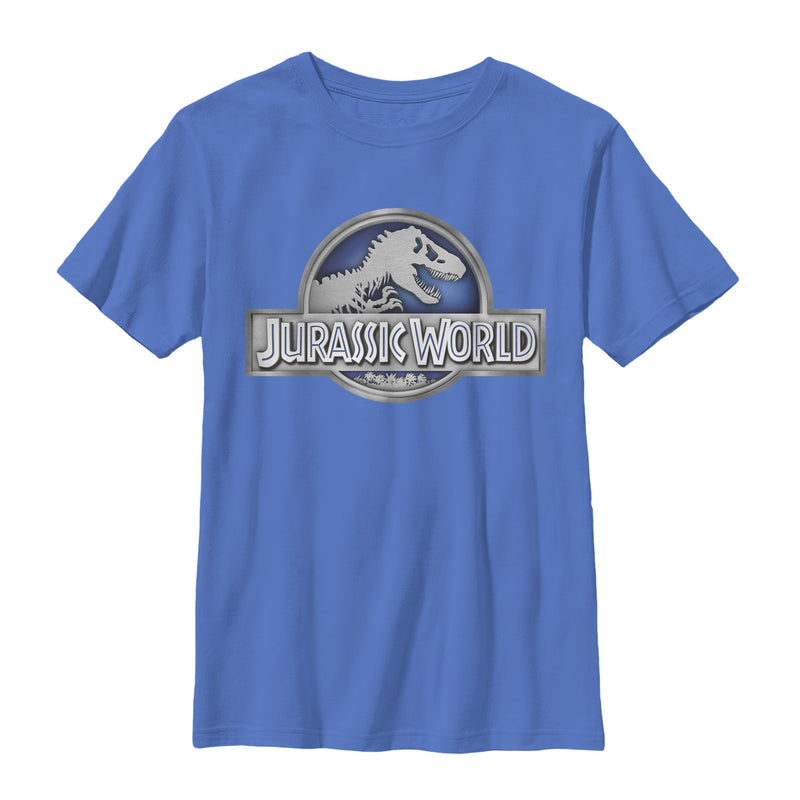 Boy's Jurassic World T. Rex Logo T-Shirt