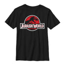 Boy's Jurassic World Tyrannosaurus Rex Logo T-Shirt