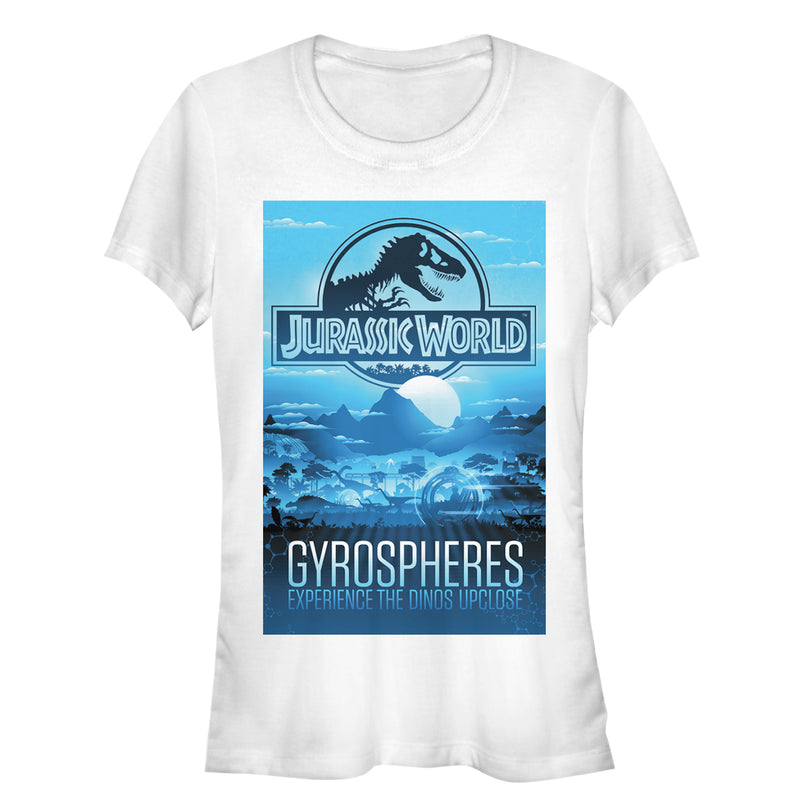 Junior's Jurassic World Gyrospheres T-Shirt