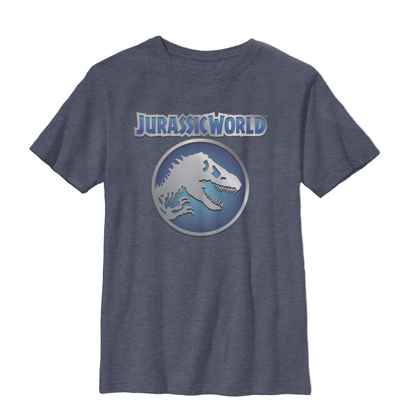 Boy's Jurassic World Circle Logo T-Shirt