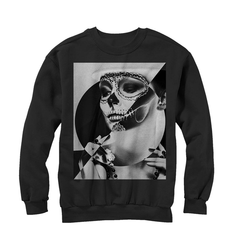 Men's Lost Gods Sugar Skull Portrait Sweatshirt