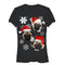 Junior's Lost Gods Ugly Christmas Pug T-Shirt