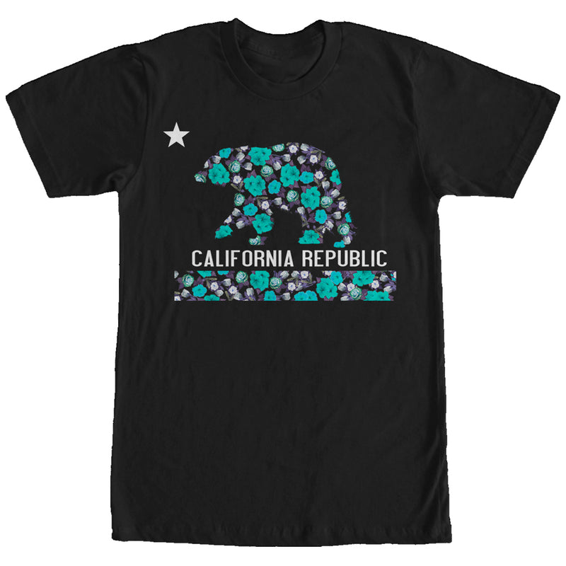Men's Lost Gods California Flower Flag T-Shirt