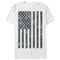 Men's Lost Gods Fourth of July  Flower American Flag T-Shirt