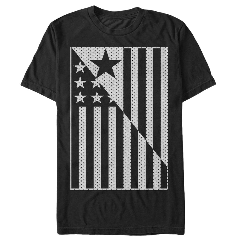 Men's Lost Gods American Flag Jersey Print T-Shirt